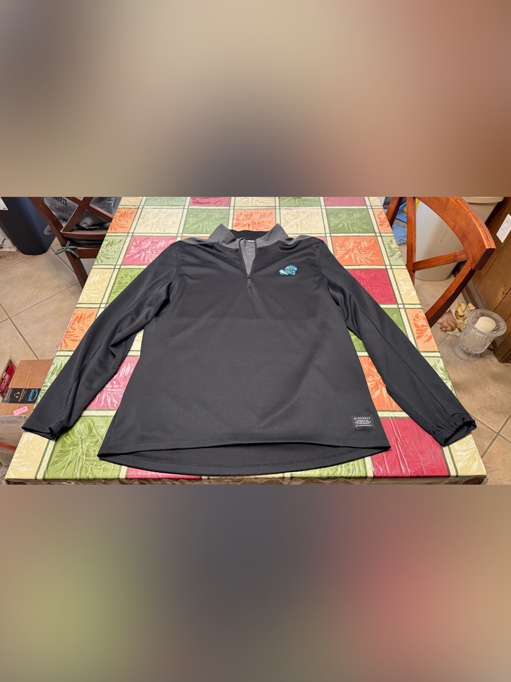 Rare Men’s Tulane Green Wave Nike Golf Quarter 1/4 Zip Pullover Large NCAA